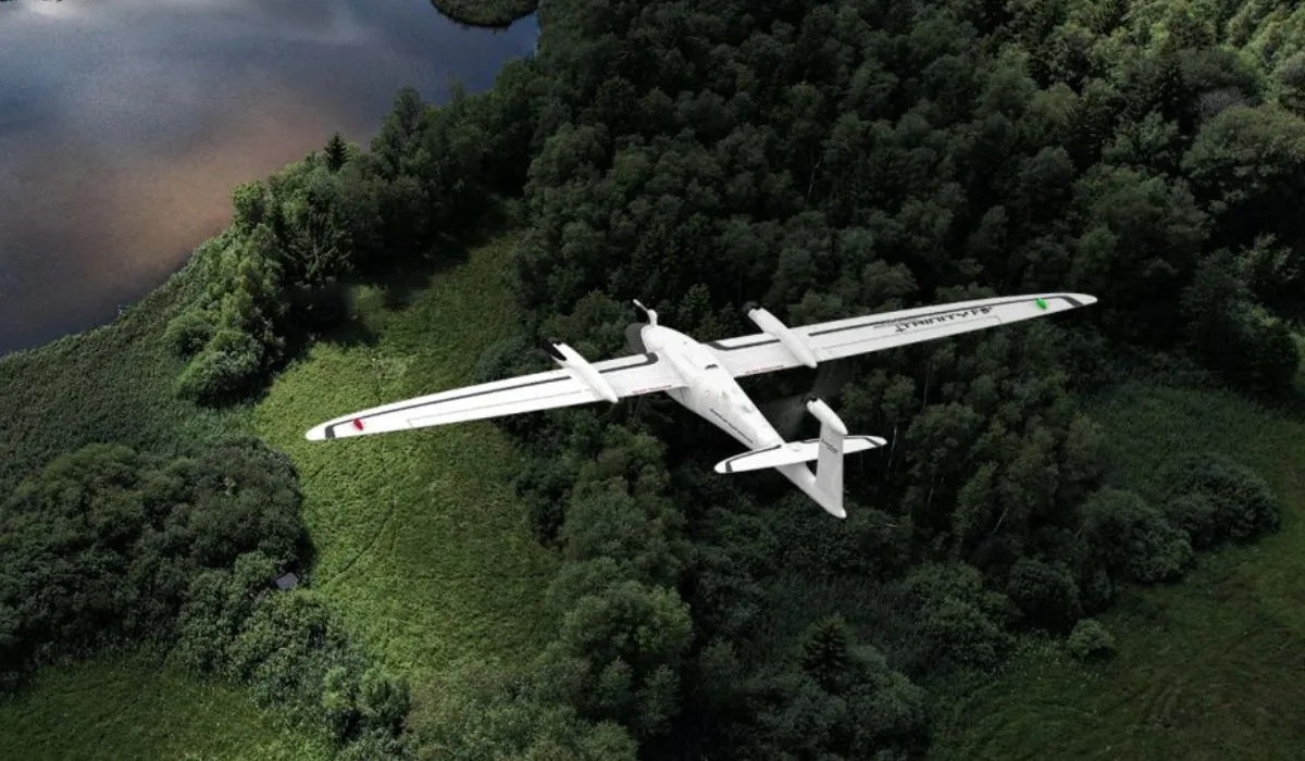 Fixed-wing long-range mapping drone